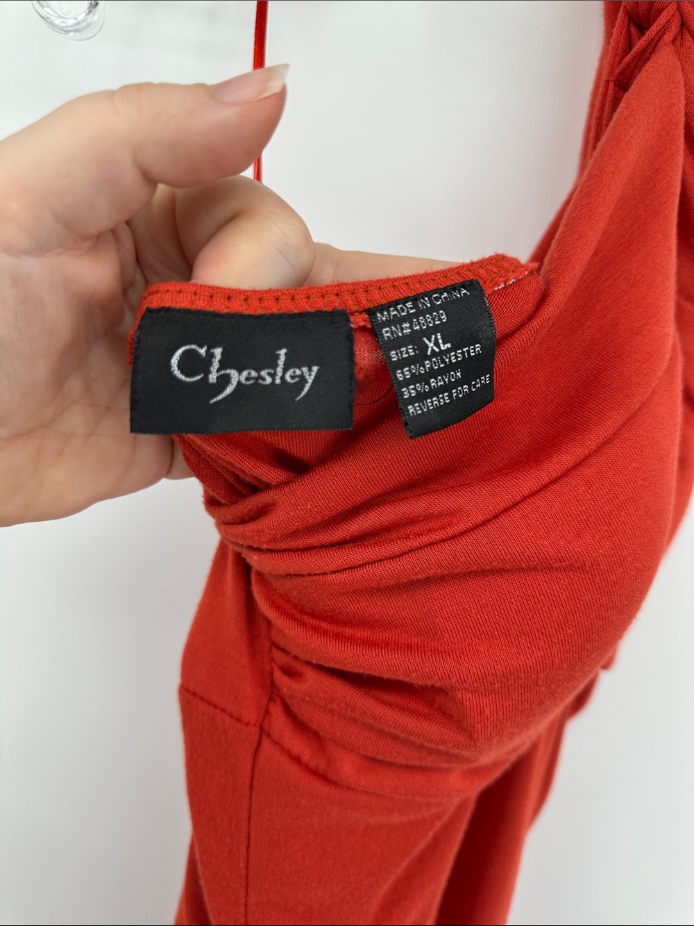 Chelsea VTG Y2K Summer Goddess Fairycore Twisted Halter Maxi Dress in Rust SzXL - Picture 2 of 12